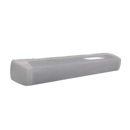 Réglette lavabo avec prise avec lampe linolite 60w
