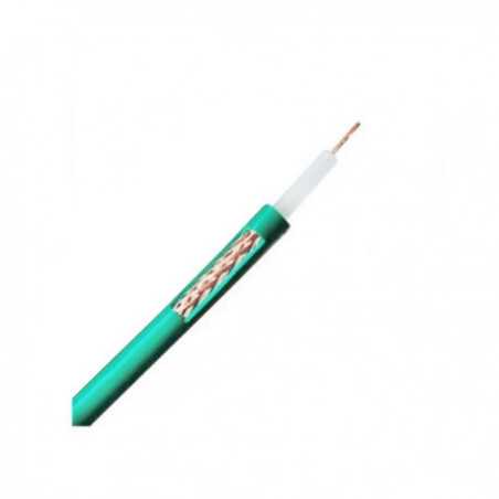 Câble coaxial vidéo KX6 vert*