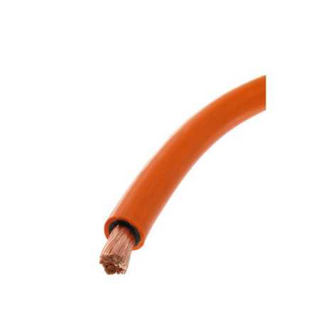 Câble isolé souple 10mm² marron*
