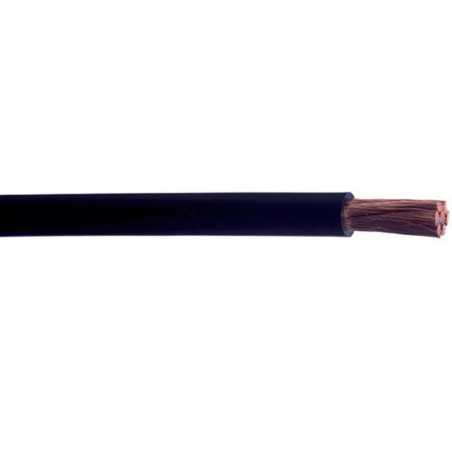 Câble isolé souple 10mm² noir (le M)