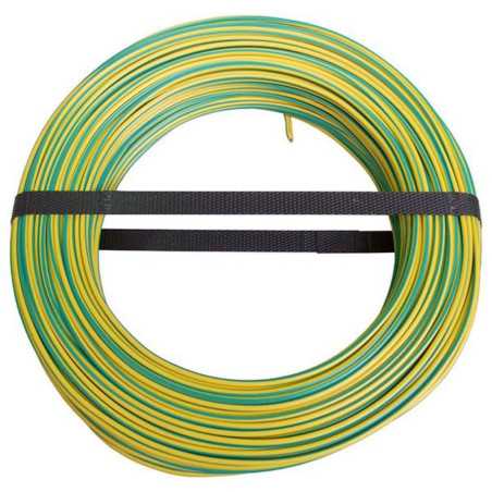 Câble isolé souple 2.5mm² v/j (100ml)