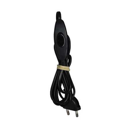 Interrupteur à bascule + cordon H03VVH-2F & FICHE 1M50 NR uv3