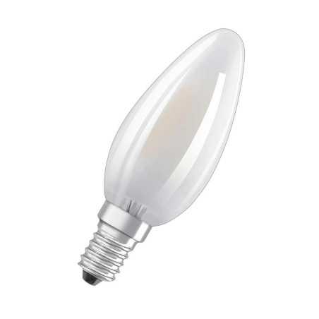 Lampe led flamme dépolie 2.5W-2700K-230V