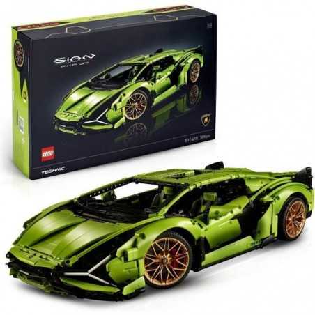 LEGO Technic 42115 Lamborghini Sián FKP 37, Maquette Voiture, 1:8, a Construire, Collection, Construction Voiture, pour Adultes