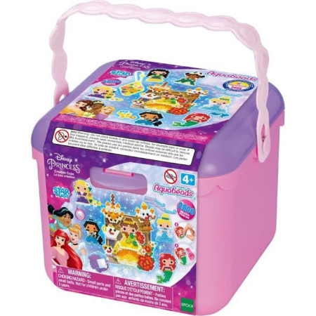 Jouet AQUABEADS - Princesses Disney - Recrée les scenes de tes films préférés - Rose