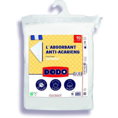 Protege matelas absorbant - 90x190 cm - Coton - Anti acariens Protege matelas absorbant - 90x190 cm - Coton - Anti acariens