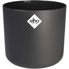 Pot De Fleurs Rond ELHO - b.for soft round - Plastique - Ø30 - Anthracite Pot De Fleurs Rond ELHO - b.for soft round - Plastique - Ø30 - Anthracite