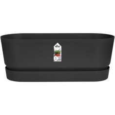 Planteur Ovale GREENVILLE - Plastique - Ø50 - Marron Glacé Planteur Ovale GREENVILLE - Plastique - Ø50 - Marron Glacé