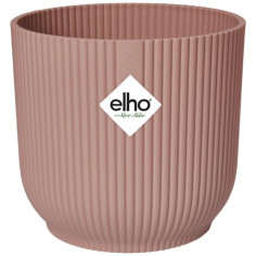 Pot De Fleurs Rond VIBES - Plastique - Ø25 - Rose poudré Pot De Fleurs Rond VIBES - Plastique - Ø25 - Rose poudré