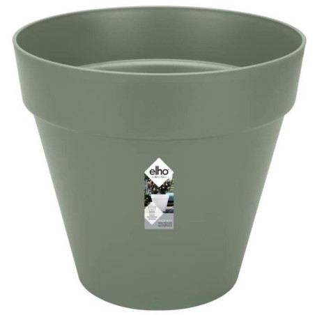 ELHO Pot de fleurs Loft Urban - Plastique - Réservoir - Ø48,5x 44,5cm - Vert