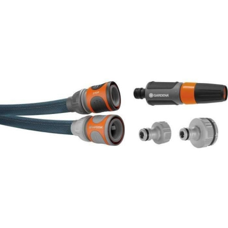 Kit tuyau LianoXtreme 20m - GARDENA - Résistance a la pression : 35 bar - Longueur :