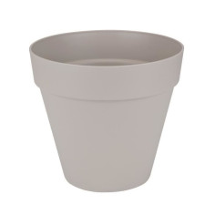 ELHO Pot de fleurs rond avec roues Loft Urban - Ø 50 cm - Gris chaud ELHO Pot de fleurs rond avec roues Loft Urban - Ø 50 cm - Gris chaud
