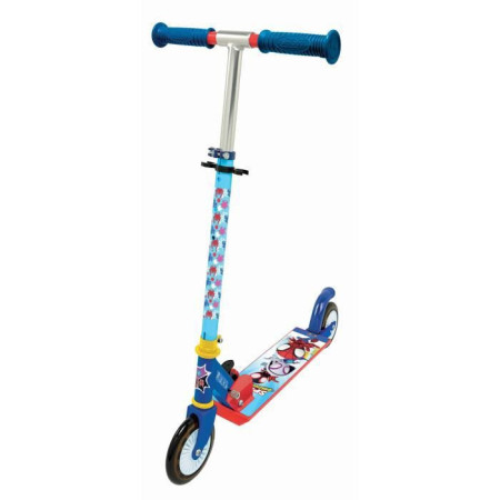 SMOBY - Spidey - Patinette 2 roues pliable - Strucure métale - Petite trottinette ave