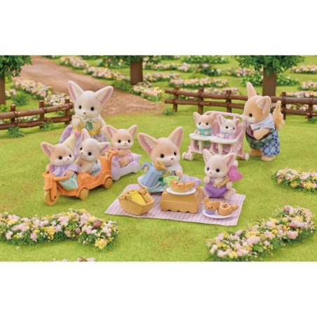 Le set de pique-nique des freres et soeurs Fennec - Sylvanian Families - 5698
