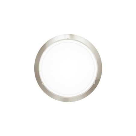 PLANET 1 applique ronde nickel mat-