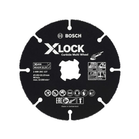 Disque a tronçonner X LOCK 260925C127