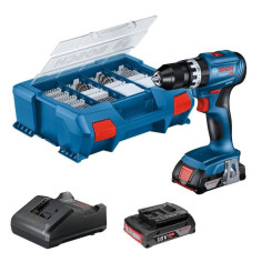 Perceuse a percussion Bosch Professional GSB 18V-45 + 2 batteries 2