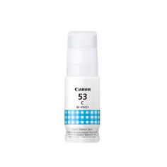 Bouteille d'encre - CANON - GI-53C - Cyan - Compatibilité PIXMA G650 et G550 - (4673C001) Bouteille d'encre - CANON - GI-53C - Cyan - Compatibilité PIXMA G650 et G550 - (4673C001)