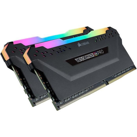 Mémoire RAM - CORSAIR - Vengeance RGB Pro DDR4 - 32GB 2x16GB DIMM - 3200 MHz - 1.35V