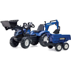 Tractopelle a pédales - FALK - New Holland - Des 3 ans - 100% Fabriqué en France - 50 Tractopelle a pédales - FALK - New Holland - Des 3 ans - 100% Fabriqué en France - 50