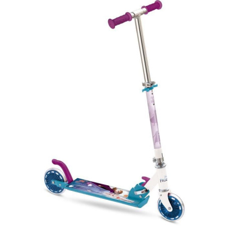 MONDO - Trottinette / Patinette 2 roues pliable - Disney - La Reine des Neiges