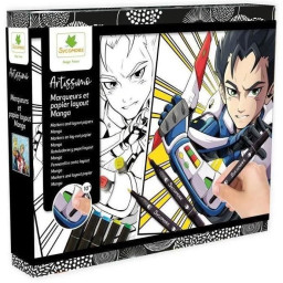 Sycomore - Coffret créatif manga garçon