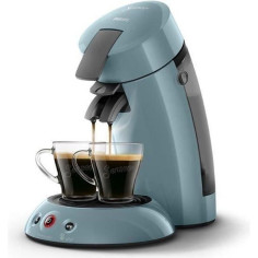 Cafetiere a dosette - PHILIPS - SENSEO - HD6553/21 - Original - Bleu Gris