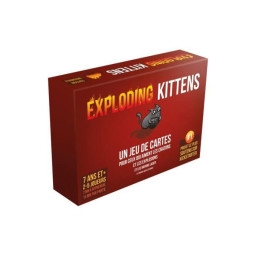 Asmodee - Exploding Kittens : Le Jeu de Base (Edition 2022) - Jeu de société - A part