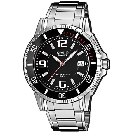 CASIO - Montre en acier inoxydable - BASIC - Gris