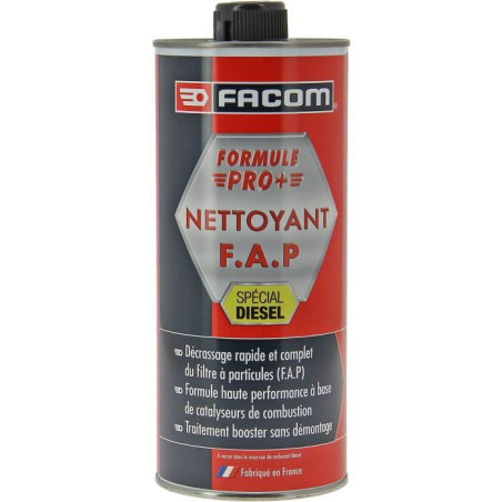 Nettoyant FAP diesel 1L - FACOM - Pro+ - Formule concerntrée -Tres haut pouvoir nettoyant