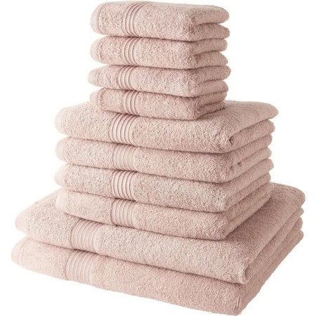 Lot de 4 Serviettes de bain TODAY 30x50 + 4 Serviettes de bain50x90 + 2 Draps de bain