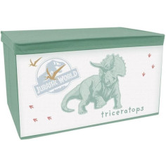 FUN HOUSE Jurrasic World Coffre a jouets dinosaures - Pliable - 55 FUN HOUSE Jurrasic World Coffre a jouets dinosaures - Pliable - 55