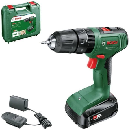 Perceuse visseuse a percussion Bosch EasyImpact 18V40 + (1xbatterie 2