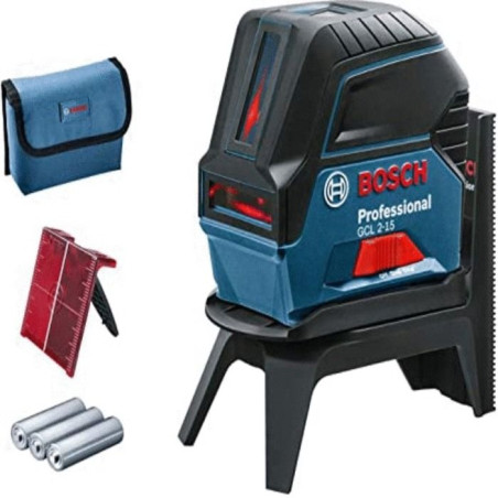Laser combiné points et lignes Bosch Professional GCL 2-15 - Modele GCL2-15 - Portée 15 m