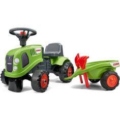 FALK - 212C - Porteur tracteur Claas avec remorque