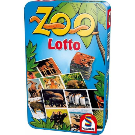 Zoo Lotto - Jeux de Société - SCHMIDT SPIELE - Amusez-vous en famille avec ce jeu de