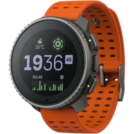 Montre connectée sport GPS - ALTIMETRE - SUUNTO - VERTICAL TITANIUM SOLAR CANYON Diametre écran 49 mm