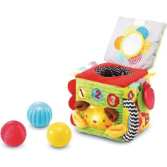 Jouet d'éveil sensoriel VTECH BABY - Cube interactif tout doux en tissu - Mixte - Des 3 mois Jouet d'éveil sensoriel VTECH BABY - Cube interactif tout doux en tissu - Mixte - Des 3 mois