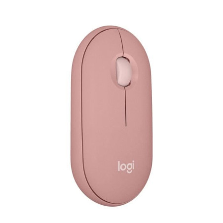 LOGITECH - Souris sans fil - Pebble Mouse 2 M350s - Rose - (910-007014)