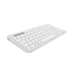 Clavier - Sans fil - Logitech - Pebble Keys 2 K380s - Bouton Easy-switch - Blanc Clavier - Sans fil - Logitech - Pebble Keys 2 K380s - Bouton Easy-switch - Blanc