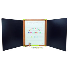 JEUJURA Grand triptyque en bois - Magnetique JEUJURA Grand triptyque en bois - Magnetique