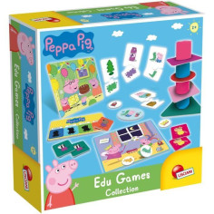 Collection de jeux éducatifs - Peppa Pig - Edu games collection - LISCIANI Collection de jeux éducatifs - Peppa Pig - Edu games collection - LISCIANI