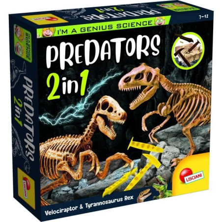 Prédateurs 2 en 1 - Kit Scientifique - I'M A GENIUS - Deux blocs a creuser