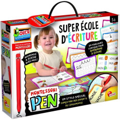 Stylo ergonomique - LISCIANI - Montessori Pen Super Ecole d'écriture - Pour enfant - Bleu