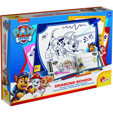 Kit de dessin - LISCIANIGIOCHI - PAT'PATROUILLE - Feutres, Modele Pat' Patrouille