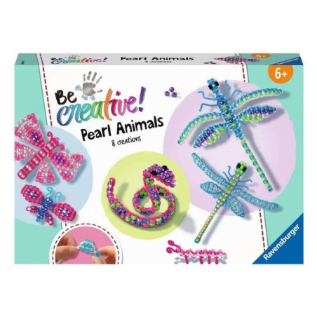 Kit de création d'animaux en perles, Ravensburger - Mixte - A partir de 6 ans