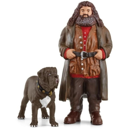 Figurine - SCHLEICH - Hagrid et Crockdur - Harry Potter - Bleu - A partir de 6 ans