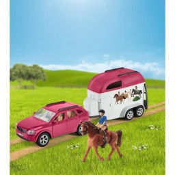  Coffret schleich avec 1 cheval schleich inclus