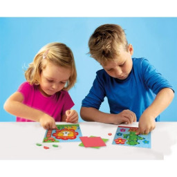  faire Des Mosaiques Et Perforer - 3 ans - Mixte