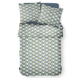 PARURE DE LIT TODAY - HOUSSE DE COUETTE 220X240 + 2 TAIES D OREILLER 63X63 - 100% COT